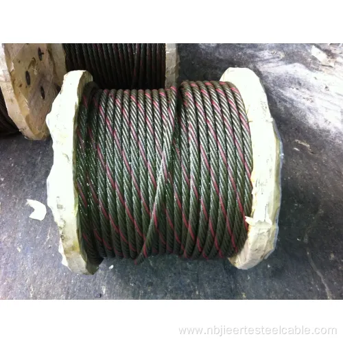Ungalvanized Steel Wire Rope with Golden Color